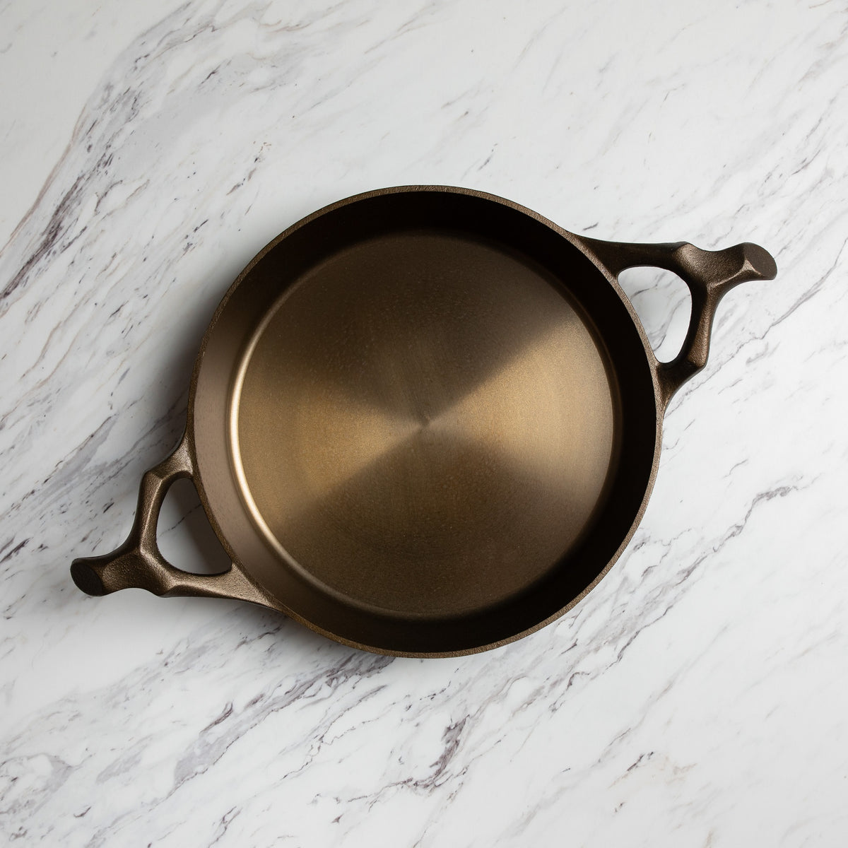 Iron Wood Ranch 12" Cast Iron Braising Pan with Lid