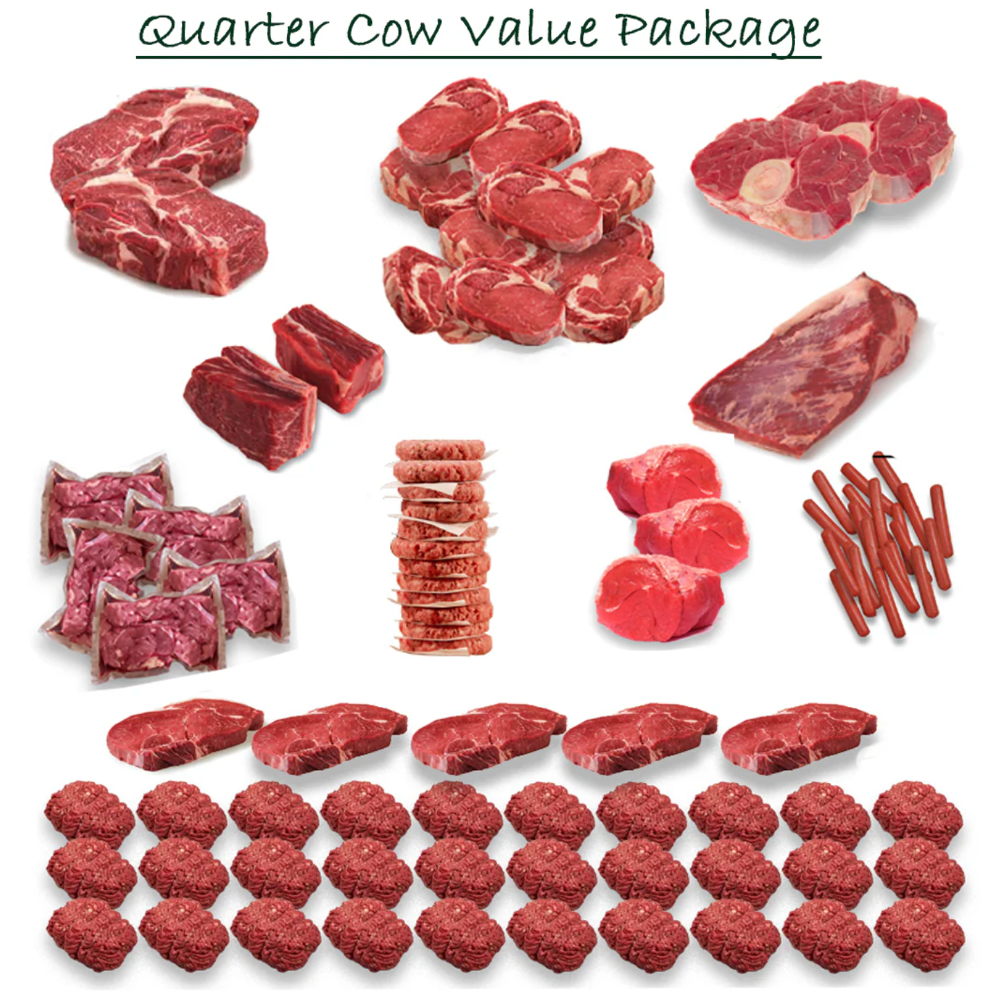 PRE-ORDER Standard One-Eighth Wagyu Angus Premium Beef (Copy)