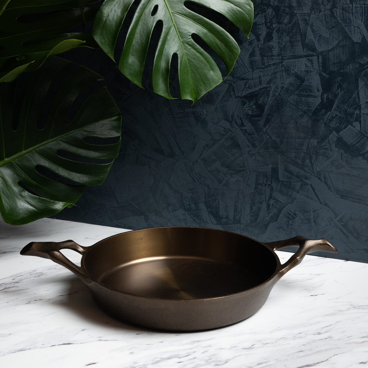 Iron Wood Ranch 12" Cast Iron Braising Pan with Lid