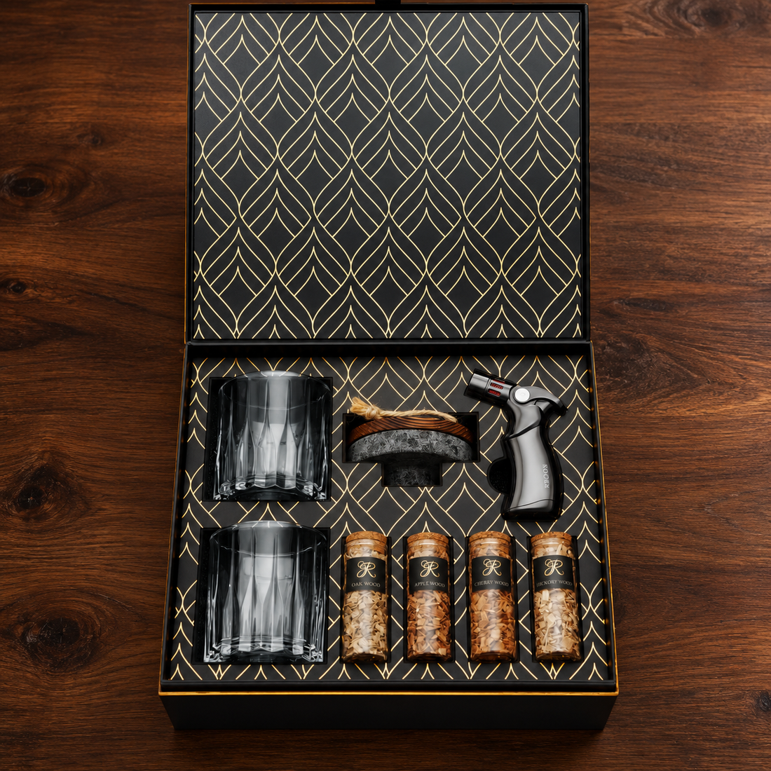 ROCKS Whiskey &amp; Cocktail Smoker Gift Set