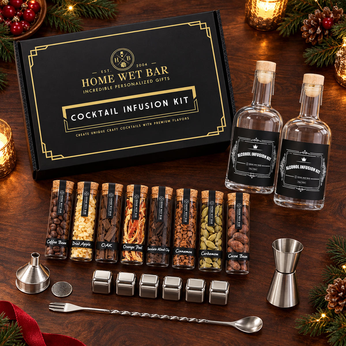 Home Wet Bar Cocktail Infusion Kit