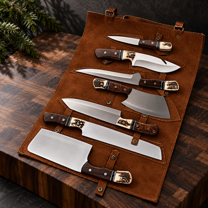Iron Wood Ranch Hand Knife Roll