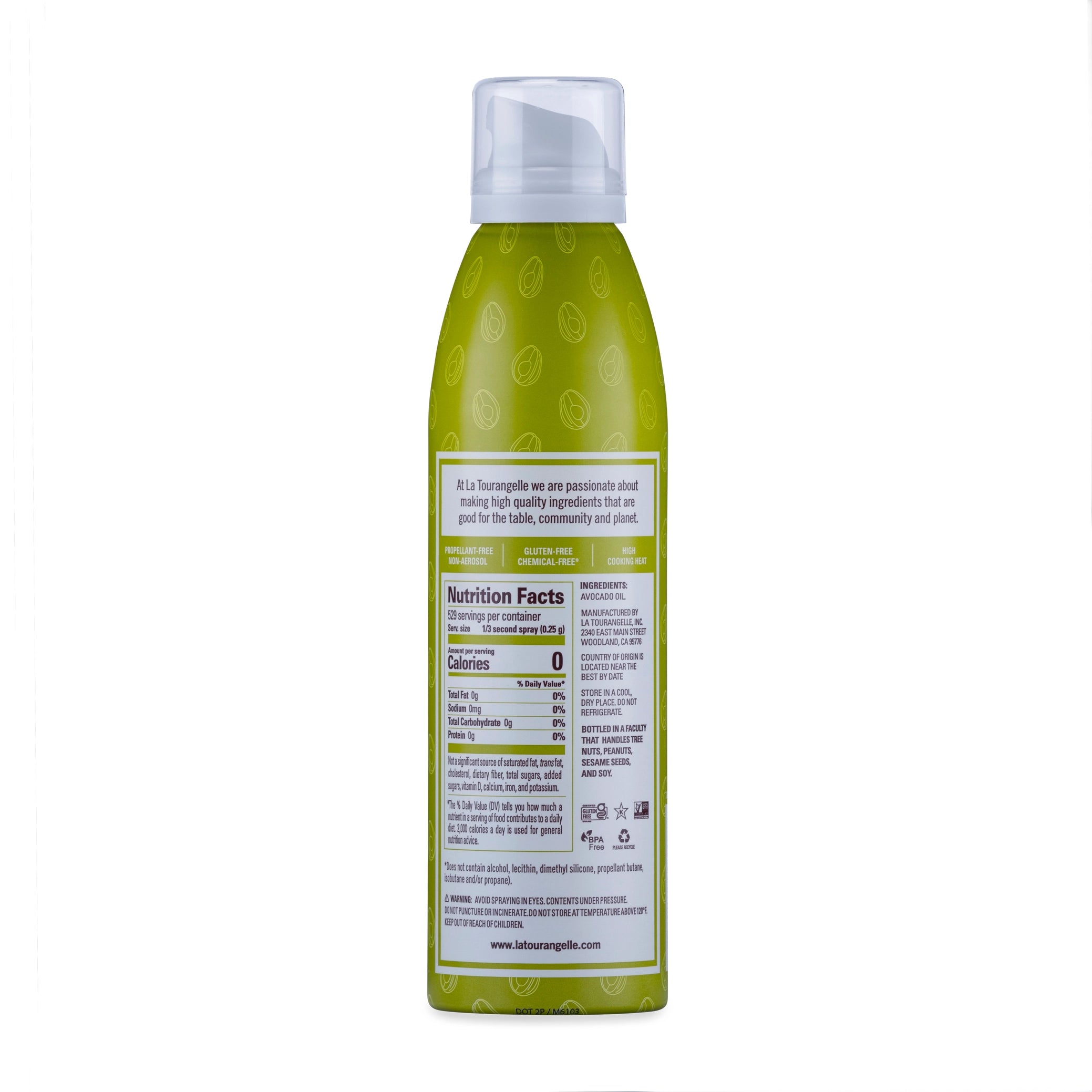 PRE ORDER High-Heat Avocado Cooking Spray, 5 Fl oz