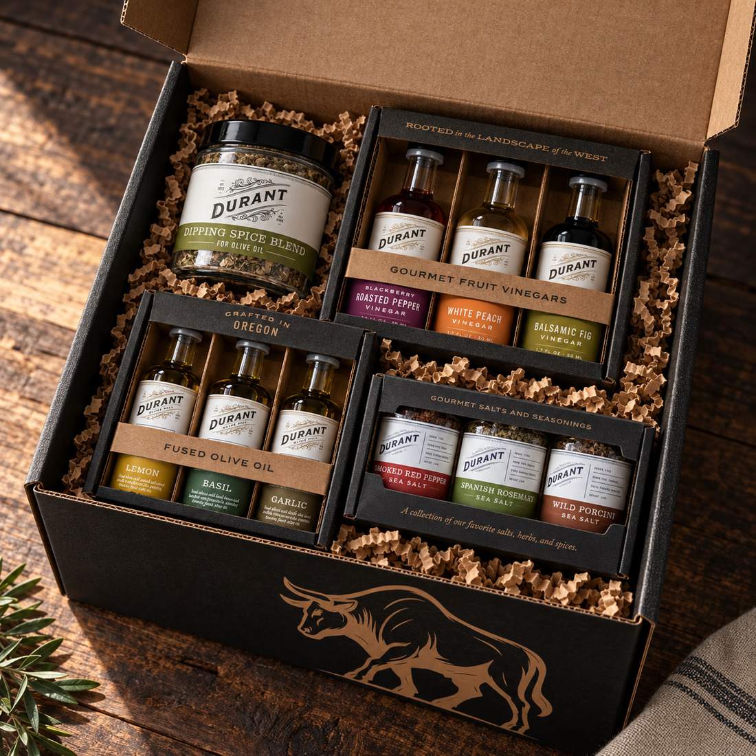 Iron Wood Finishing Collection Gift Box