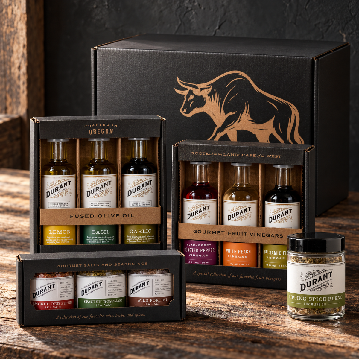 Iron Wood Finishing Collection Gift Box