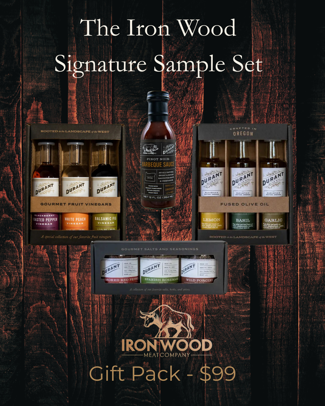 The Iron Wood Signiture Sample Set