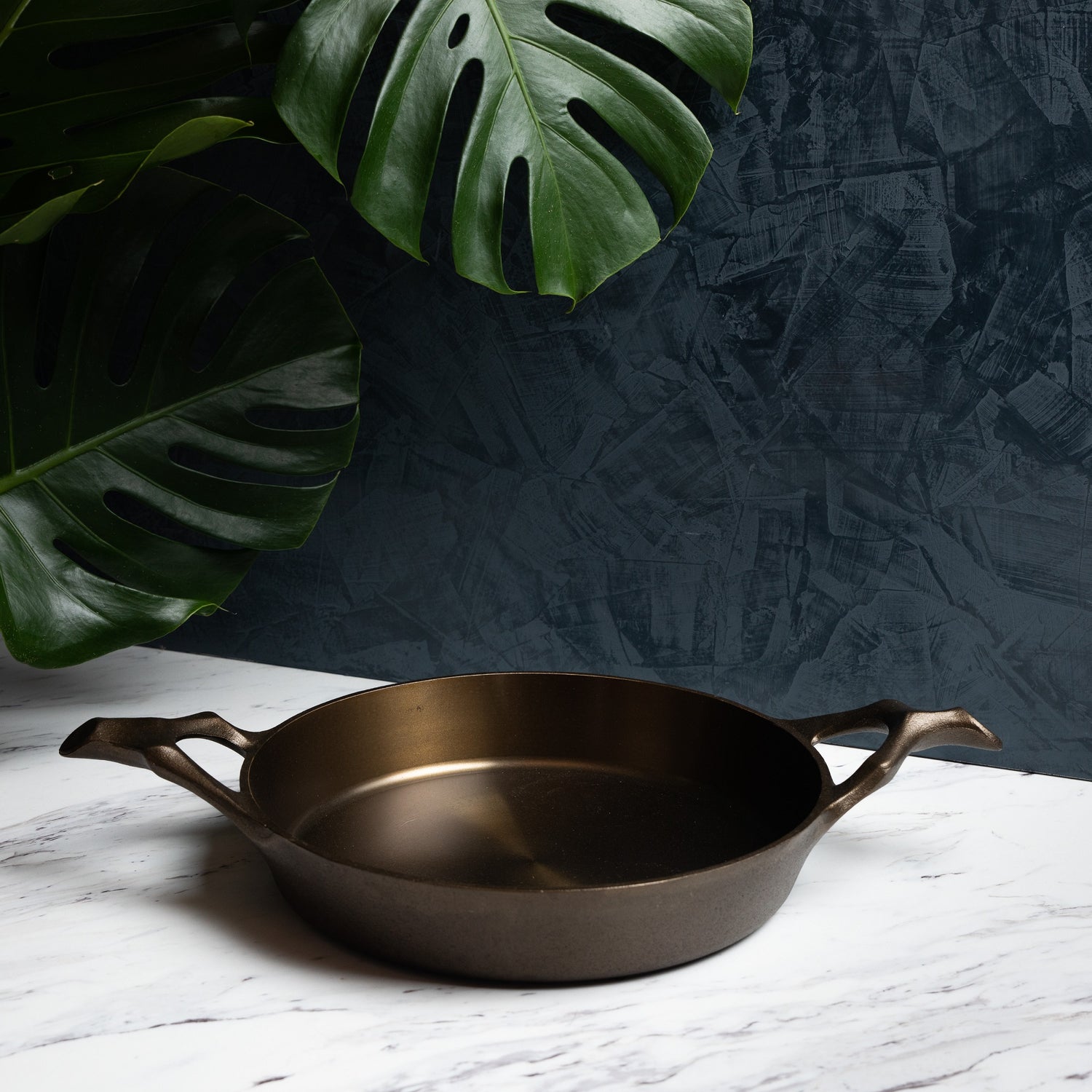 Iron Wood Ranch 12" Cast Iron Braising Pan with Lid