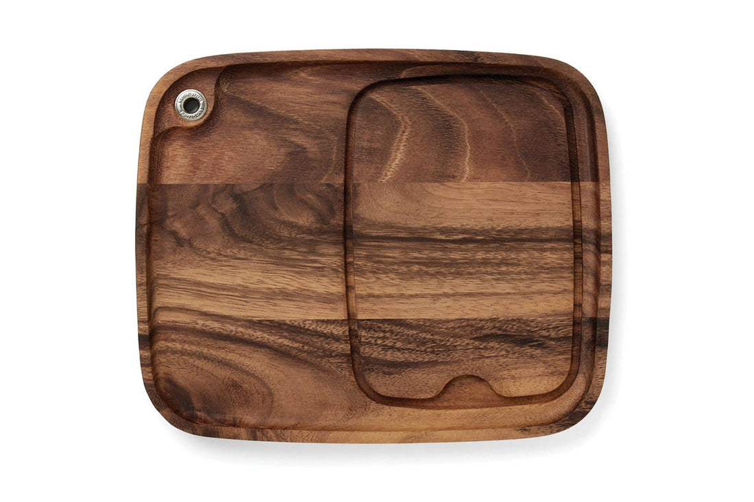 Ironwood Fort Worth Steak Plate, Acacia Wood, 11" x 13"